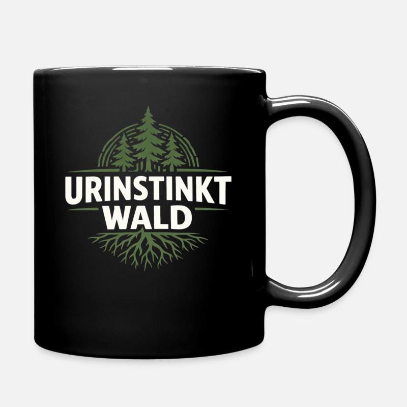 Emblème de la Forêt de l’Instinct Primal - Mug uni - noir