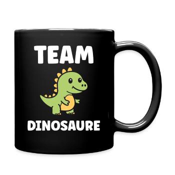 Équipe Dinosaure Cartoon - Mug uni - noir - Droite