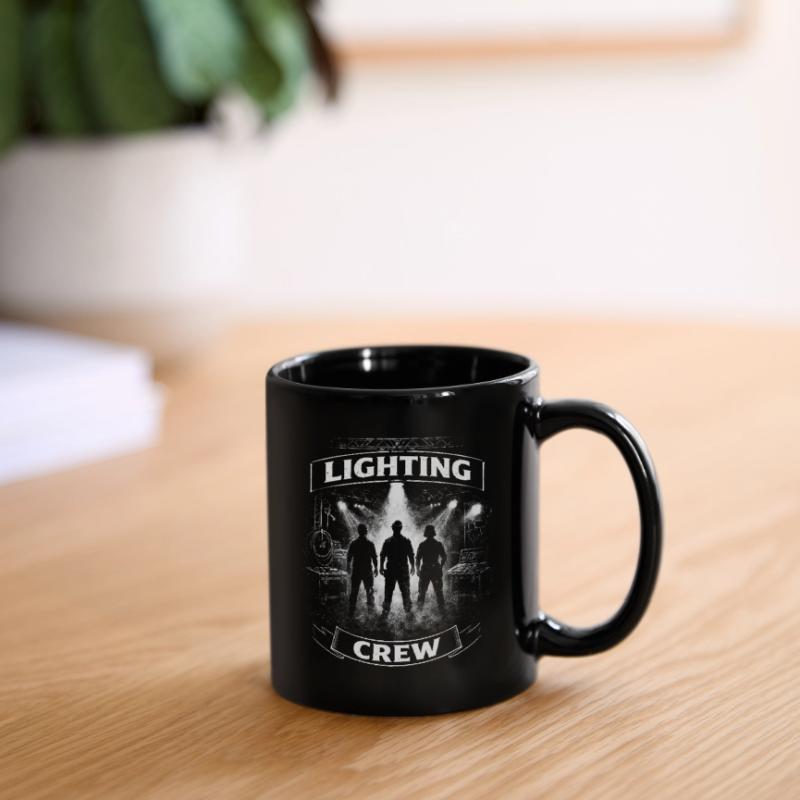 Technicien en éclairage Technicien en éclairage Équipe d’éclairage Mug uni