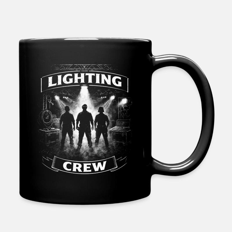 Technicien en éclairage Technicien en éclairage Équipe d’éclairage - Mug uni - noir