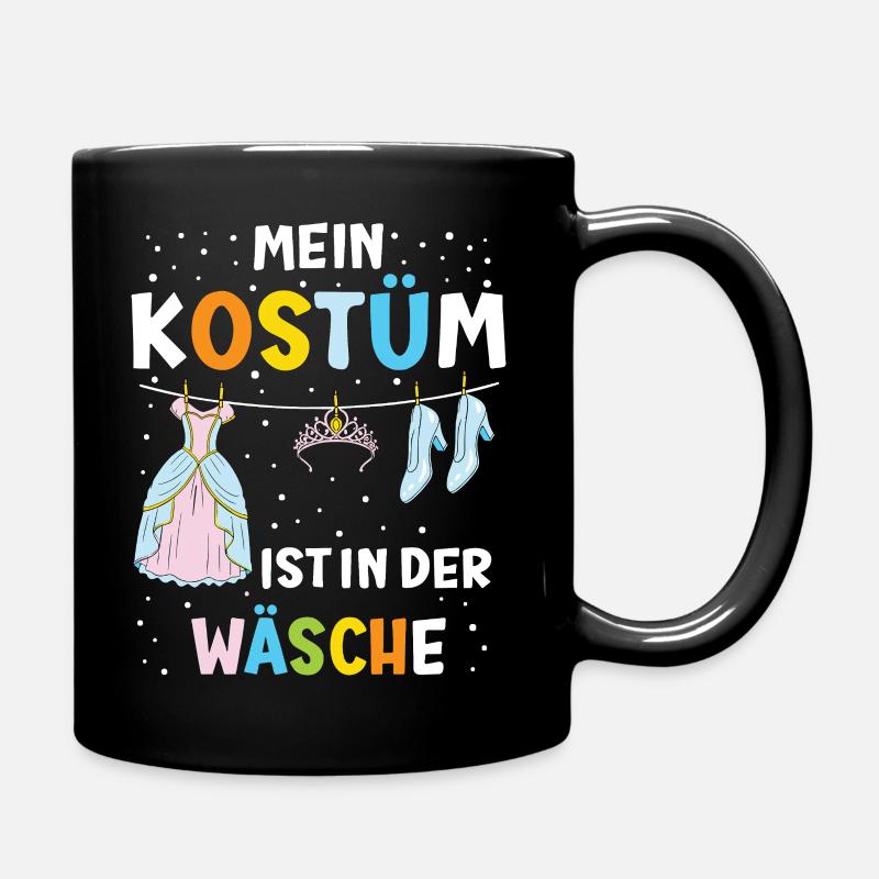 Mon costume est à la buanderie – carnaval drôle - Mug uni - noir