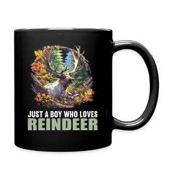 Renne Renne - Mug uni - noir - Droite