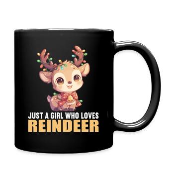 Renne Renne - Mug uni - noir - Droite