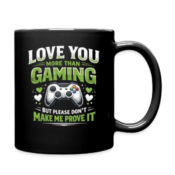 Humorisme drôle de joueur de console de jeu vidéo - Mug uni - noir - Droite
