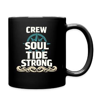 Seemannschaftsgeschenk Für Deckhand Ocean Work - Tasse einfarbig - Schwarz - Rechts