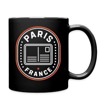 Voyage Paris en France Tour - Mug uni - noir - Droite