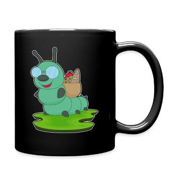 Nourriture pour chenilles - Mug uni - noir - Droite