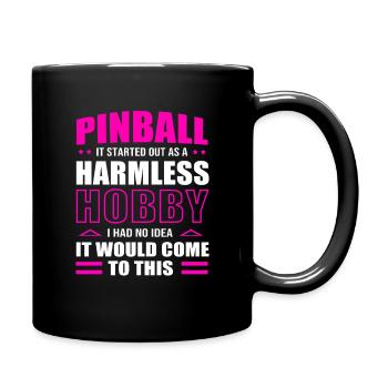 Pinball pinball machine - Full Colour Mug - black - Right