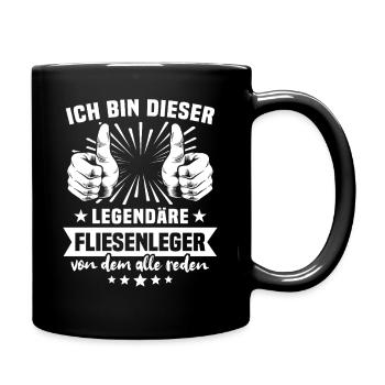 Tiler legend - Full Colour Mug - black - Right