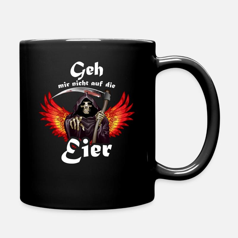 Faucheur d’ailes avec la faux - Mug uni - noir