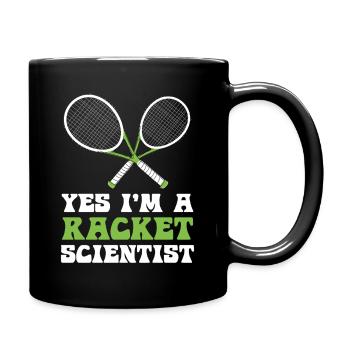 Un scientifique du racket qui dit - Mug uni - noir - Droite