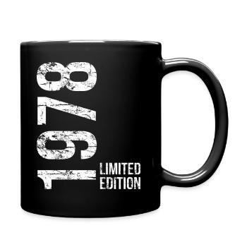 48e anniversaire Homme Femme 48 ans 1978 Anniversaire - Mug uni - noir - Droite