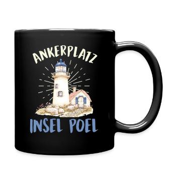 Sailors ANCHORAGE ISLAND POEL Fun - Full Colour Mug - black - Right