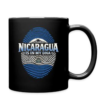 Nicaragua Nicaragisch - Tasse einfarbig - Schwarz - Rechts