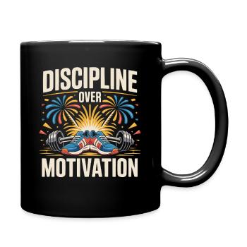 Citations motivantes pour la résolution du Nouvel An - Mug uni - noir - Droite