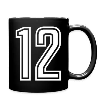 12 - Full Colour Mug - black - Right