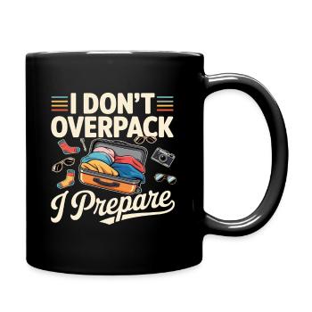 Vêtements de voyage et de sac à dos pour hommes et femmes - Mug uni - noir - Droite