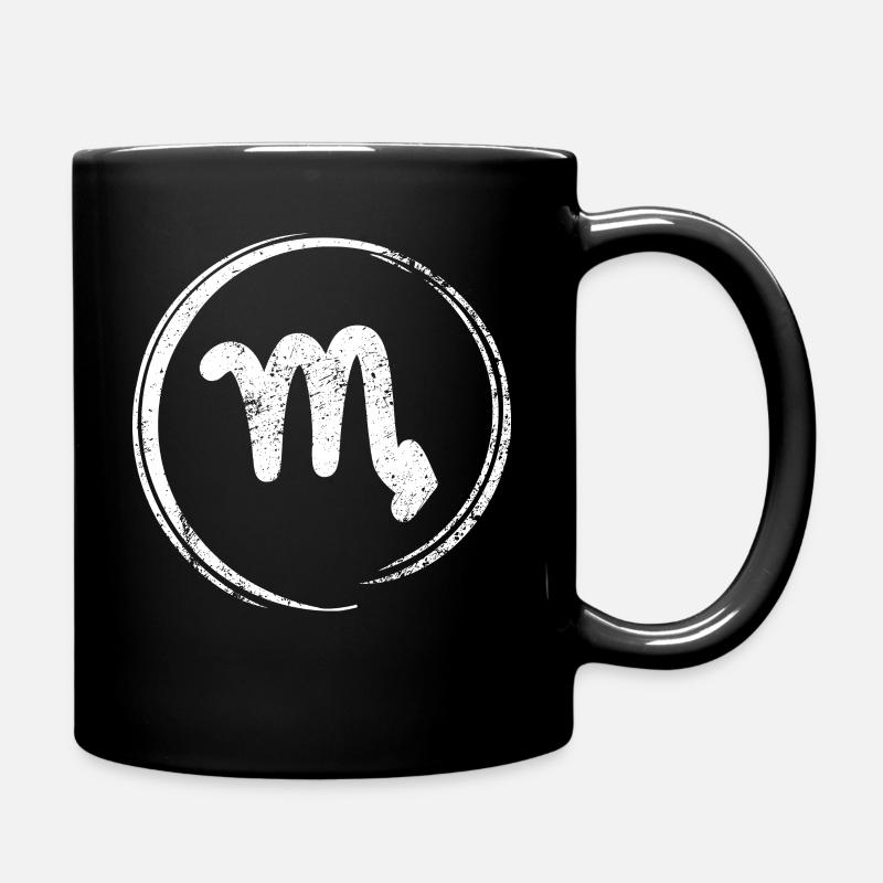 Signe du zodiaque du Scorpion de l’horoscope - Mug uni - noir