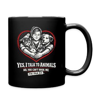 Veterinarian Veterinarian - Full Colour Mug - black - Right