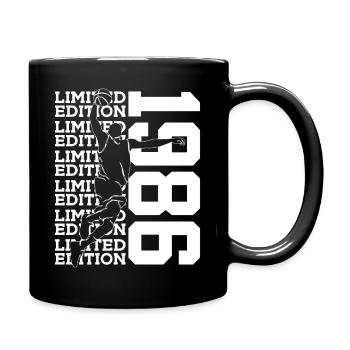 40E ANNIVERSAIRE DU BASKETBALL EN ÉDITION LIMITÉE 1986 - Mug uni - noir - Droite