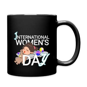 Journée internationale des femmes - Mug uni - noir - Droite
