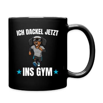 Entraînement, je vais à la salle de sport maintenant - Mug uni - noir - Droite
