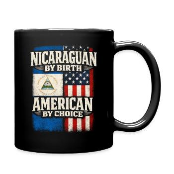 Nicaragua Nicaragisch - Tasse einfarbig - Schwarz - Rechts