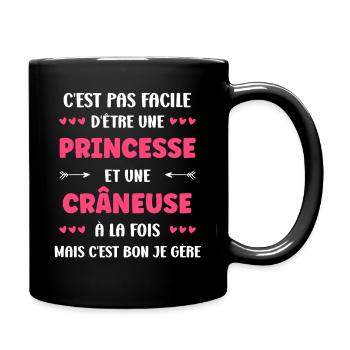Crane - Tasse einfarbig - Schwarz - Rechts