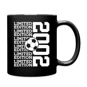 24E ANNIVERSAIRE DE FOOTBALL EN ÉDITION LIMITÉE 2002 - Mug uni - noir - Droite