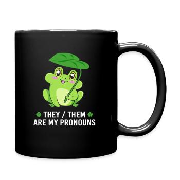LGBT Genre Diversité Queer Fierté gay - Mug uni - noir - Droite