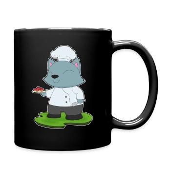 Pâtisserie Chef Chat - Mug uni - noir - Droite