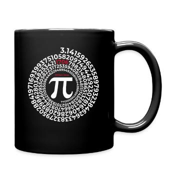 Pi Inventor | William Jones 1706 Numéro du cercle - Mug uni - noir - Droite
