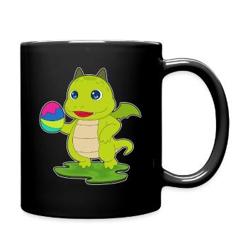 Œuf de Pâques du Dragon - Mug uni - noir - Droite