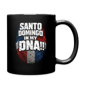 Dominican Santo Domingo In my DNA - Full Colour Mug - black - Right