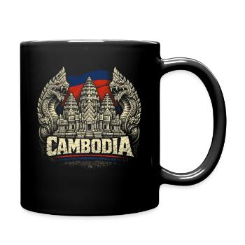 Cambodge Cambodge Cambodgiens - Mug uni - noir - Droite