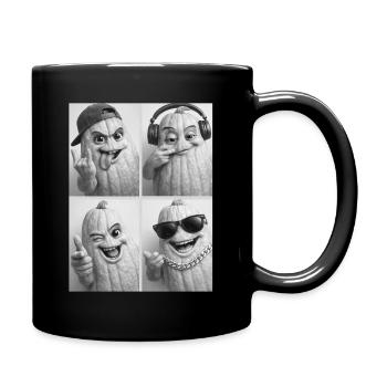 Squash - Tasse einfarbig - Schwarz - Rechts