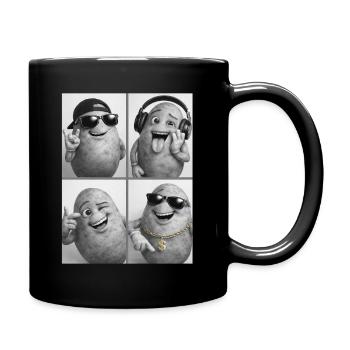 Potato - Full Colour Mug - black - Right