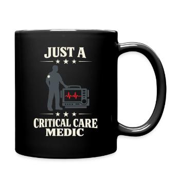 Intensivpflegesanitäter Advanced Emt Als Identity - Tasse einfarbig - Schwarz - Rechts