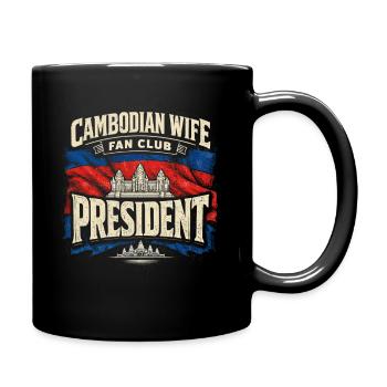 Cambodge Cambodgiens - Mug uni - noir - Droite