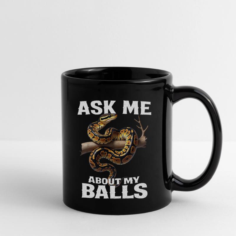 Python roi Serpents Amateurs de terrarium Python Mug uni