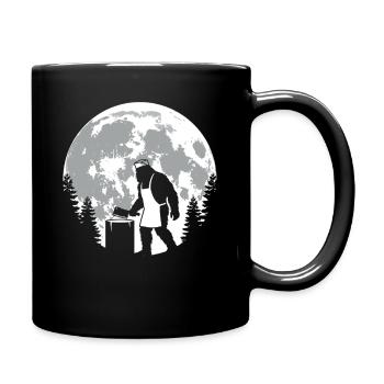 Bigfoot Butcher - Full Colour Mug - black - Right