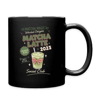 Matcha Magic Matcha Latte 2023 Social Club Green - Full Colour Mug - black - Right