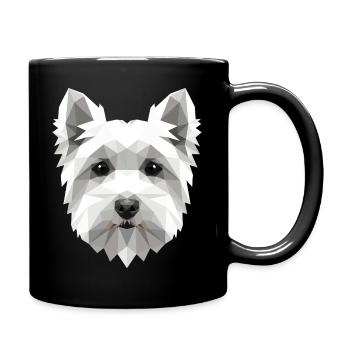 Maltese Little Maltese Dog Love Sweet Maltese - Full Colour Mug - black - Right