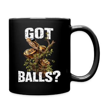 King Python Snakes Lover Terrarium Python - Full Colour Mug - black - Right
