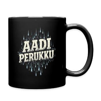 Tamil Tamilisch Sri Lanka Aadi Perukku - Tasse einfarbig - Schwarz - Rechts