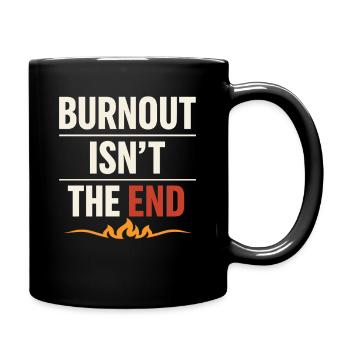 Healing Journey to Transform Inner Strength - Full Colour Mug - black - Right