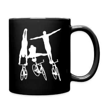 Artistic cycling, artistic cycling, indoor cycling - Full Colour Mug - black - Right