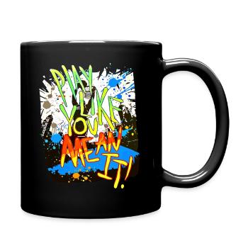 Légende du basket-ball urbain - Jouez comme si vous le pensaiez - Mug uni - noir - Droite