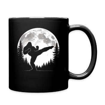 Bigfoot Kickboxing Moon - Mug uni - noir - Droite