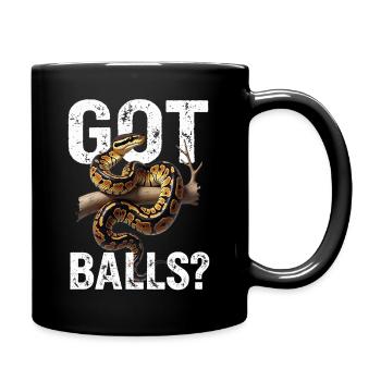 King Python Snakes Lover Terrarium Python - Full Colour Mug - black - Right